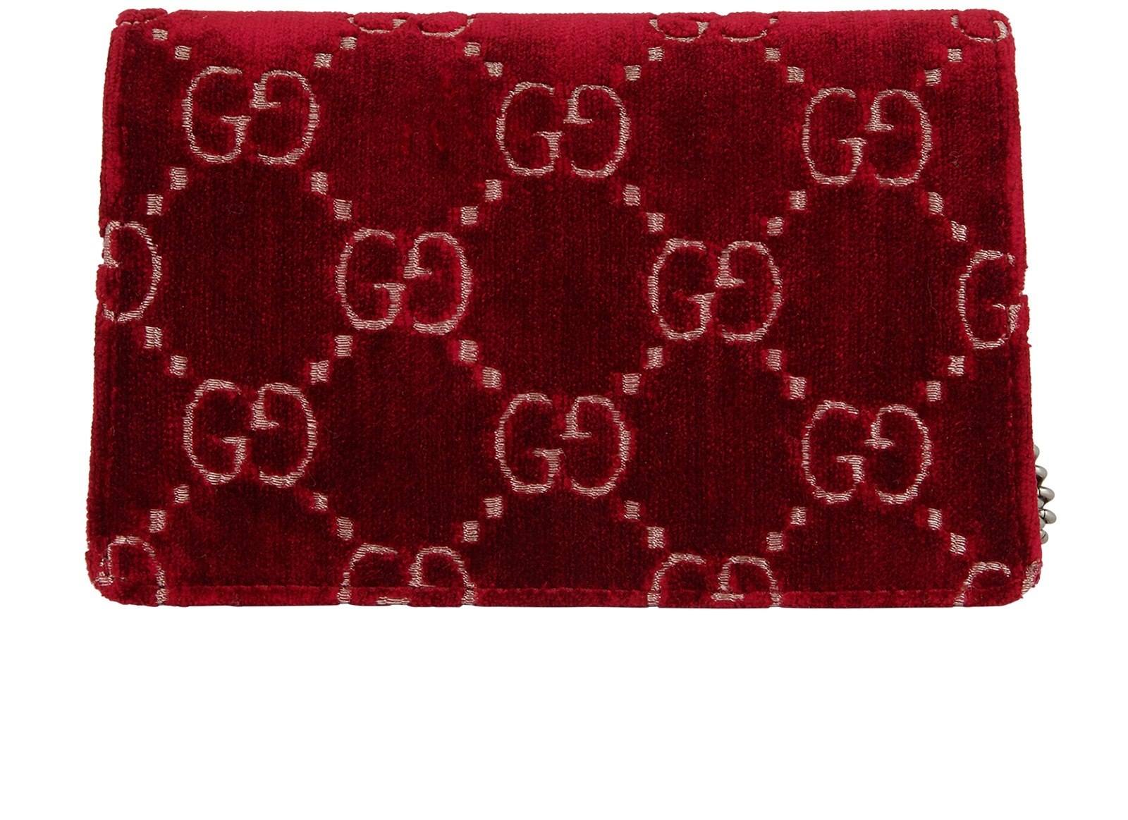 Super Mini Dionysus, &pound;590, Handbags, Red, Velvet, Back view